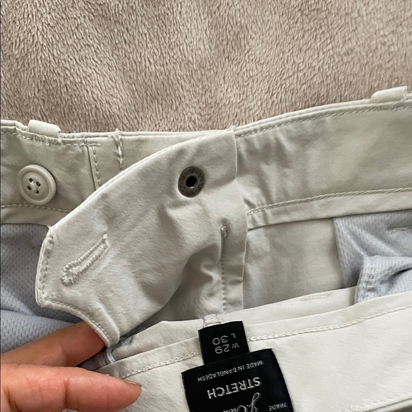 J. Crew Men's Tech Pant Light Khaki Chinos - Picture 7 of 9